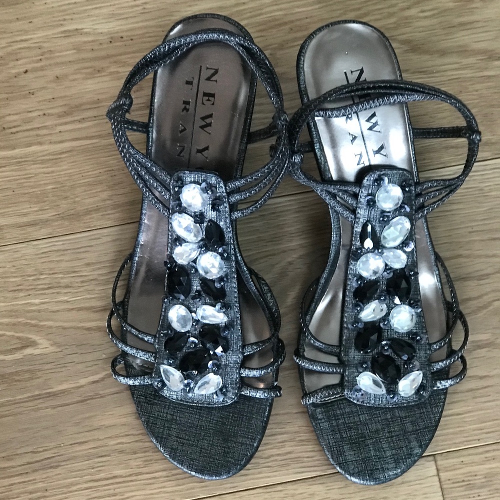 Sandals - with fun faux gems